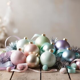 Pastel Christmas Decorations: A Dreamy Twist on Holiday Style